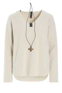 BLUSE M/ HALSKÆDE | 1362|Henriette Steffensen Copenhagen Best Sale