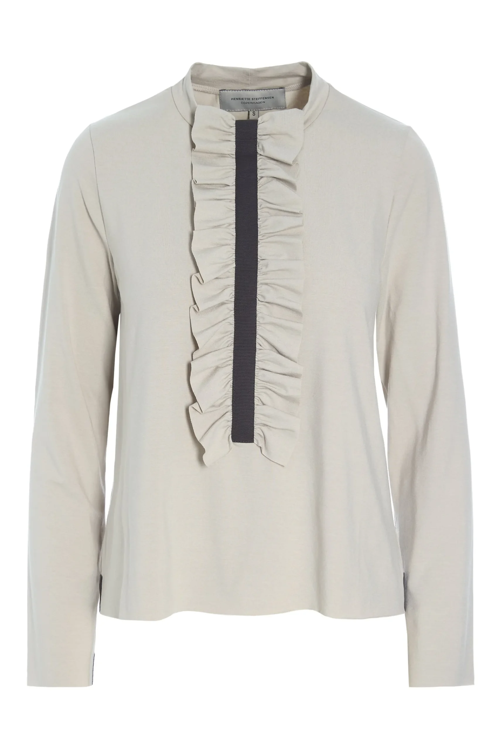 BLUSE M/flæser | 96090|Henriette Steffensen Copenhagen Shop