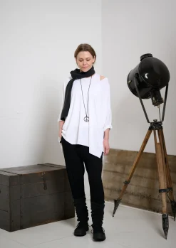 BLUSE V-HALS | 96078|Henriette Steffensen Copenhagen Shop