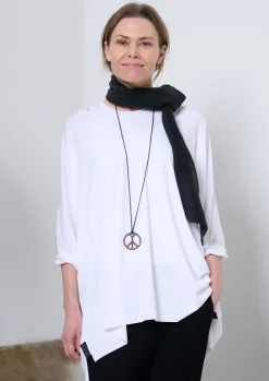 BLUSE V-HALS | 96078|Henriette Steffensen Copenhagen Shop