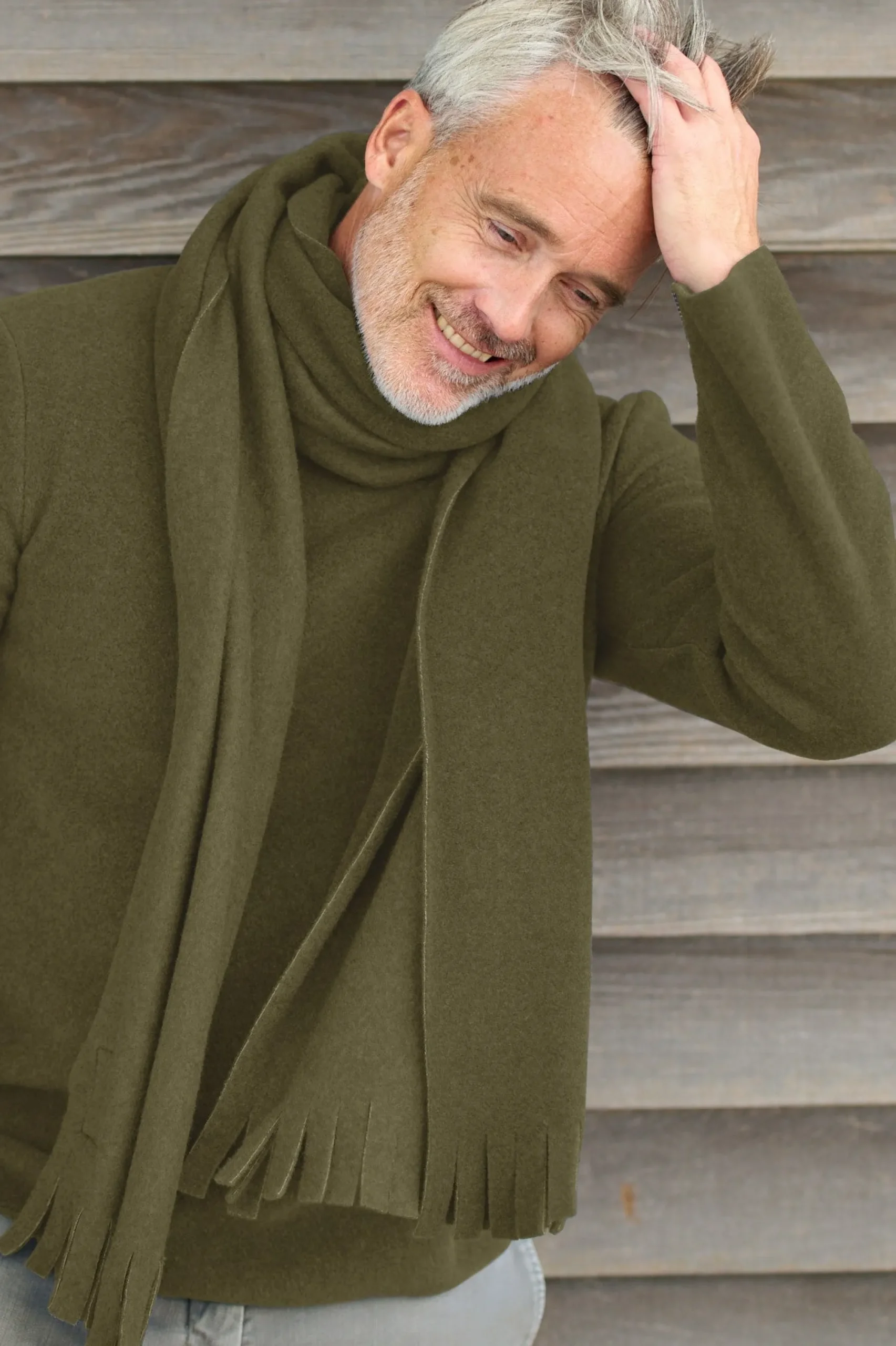 HALSTØRKLÆDE M/ FRYNSER | 1006|Henriette Steffensen Copenhagen Cheap