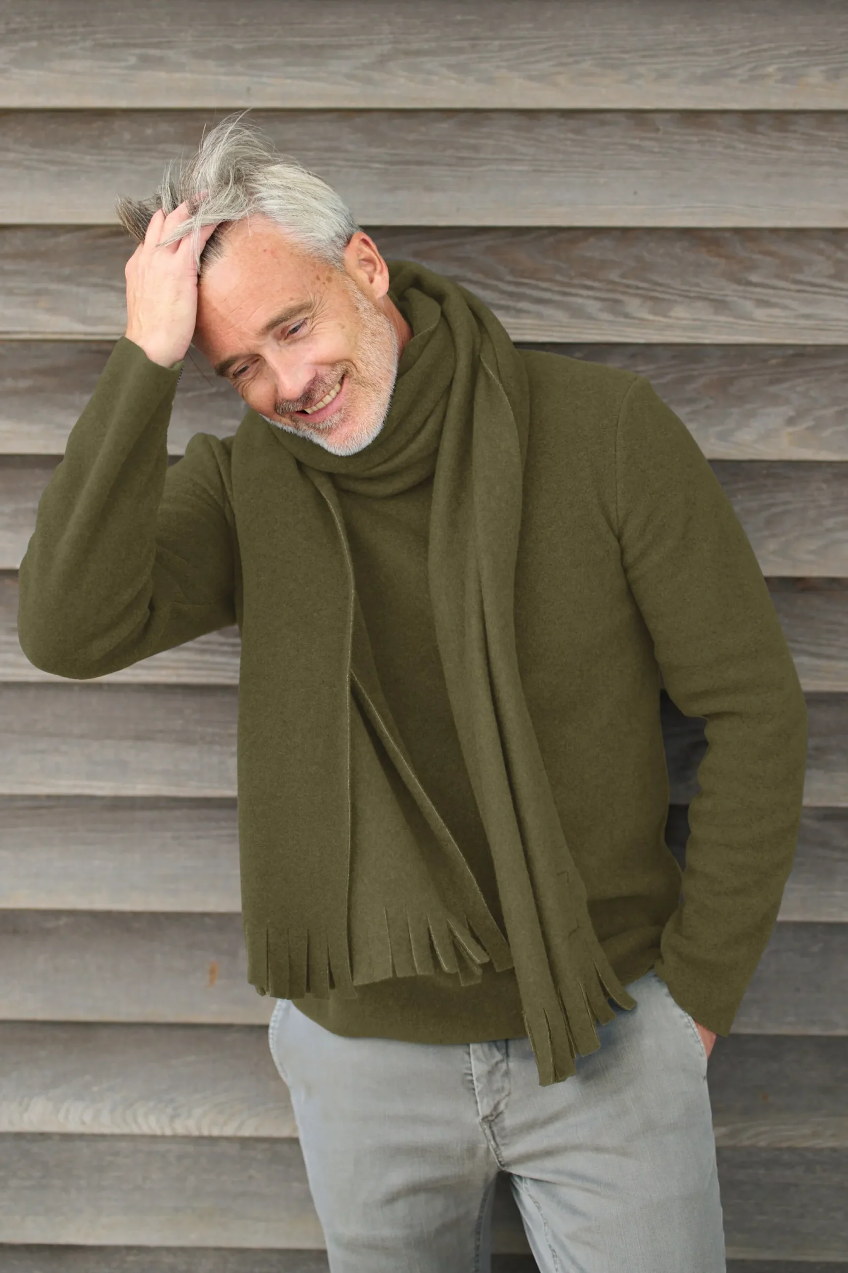 HALSTØRKLÆDE M/ FRYNSER | 1006|Henriette Steffensen Copenhagen Cheap