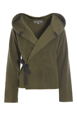 KLASSISK FLEECE SLÅ OM CARDIGAN | 1009|Henriette Steffensen Copenhagen Outlet