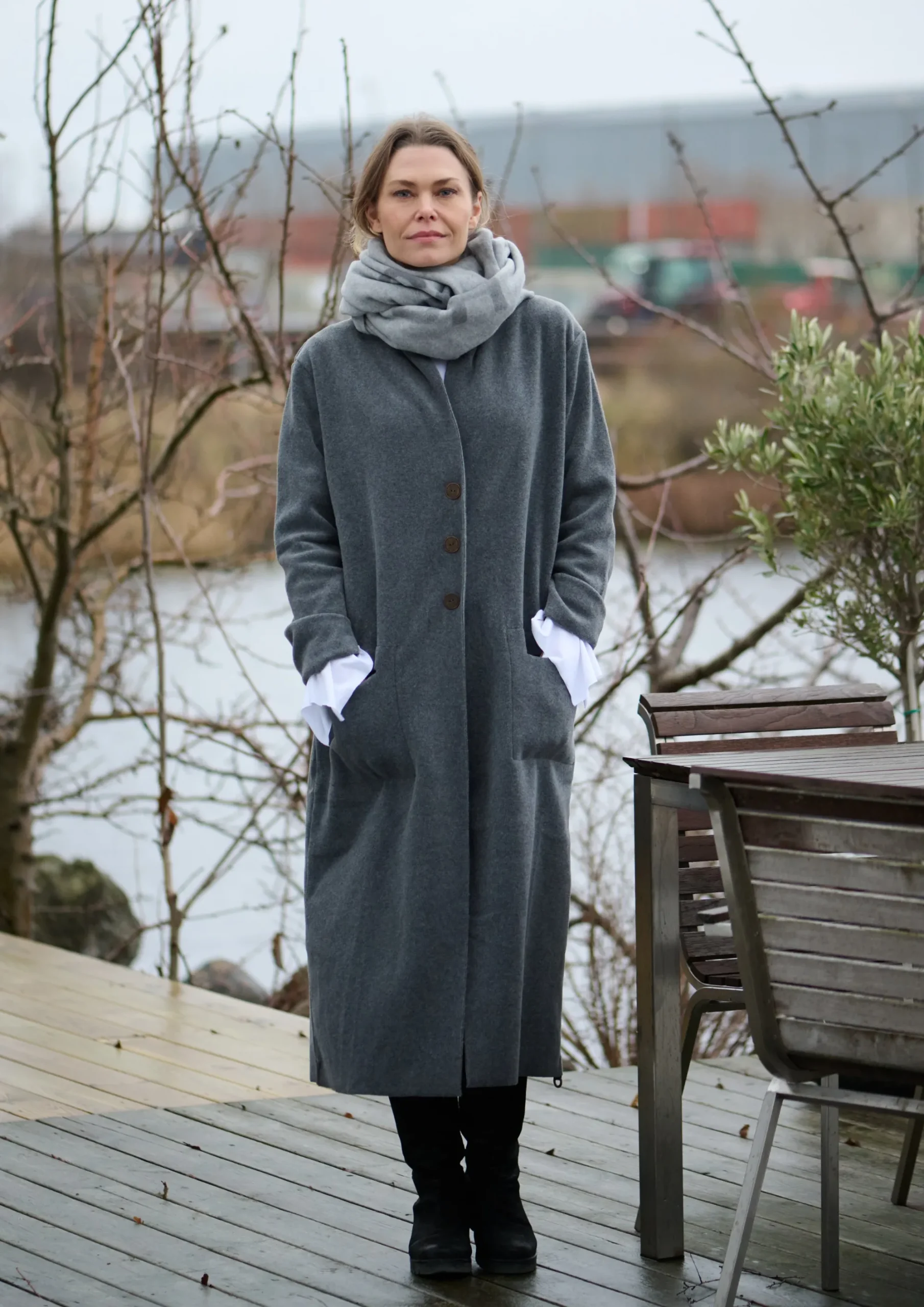 LANG CARDIGAN | 7162|Henriette Steffensen Copenhagen Hot