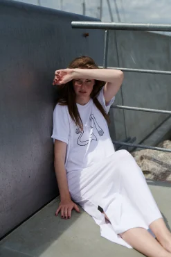 LANG KJOLE M/PRINT | 98038|Henriette Steffensen Copenhagen Cheap