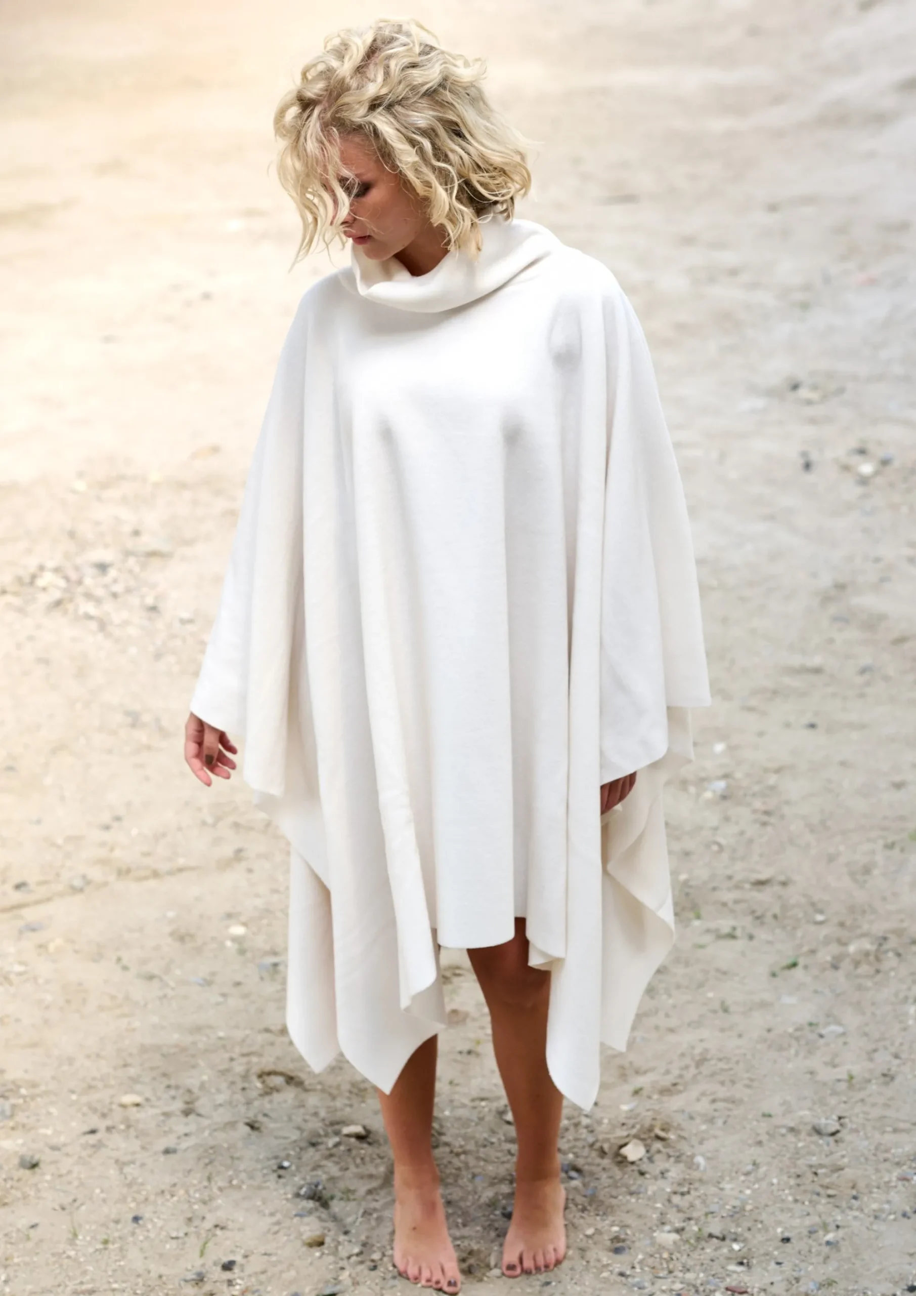 LOUNGE PONCHO DAME | 4081|Henriette Steffensen Copenhagen Cheap