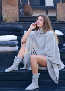 LOUNGE PONCHO DAME | 4081|Henriette Steffensen Copenhagen Store
