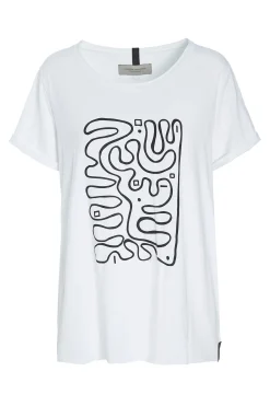 T SHIRT MED PRINT | 96063|Henriette Steffensen Copenhagen Flash Sale