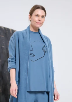 T-SHIRT FACE IT | 96089|Henriette Steffensen Copenhagen Fashion