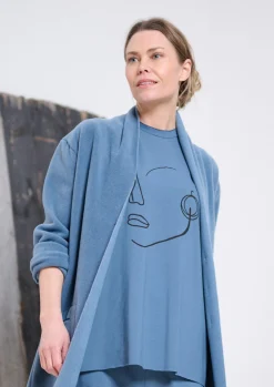 T-SHIRT FACE IT | 96089|Henriette Steffensen Copenhagen Fashion