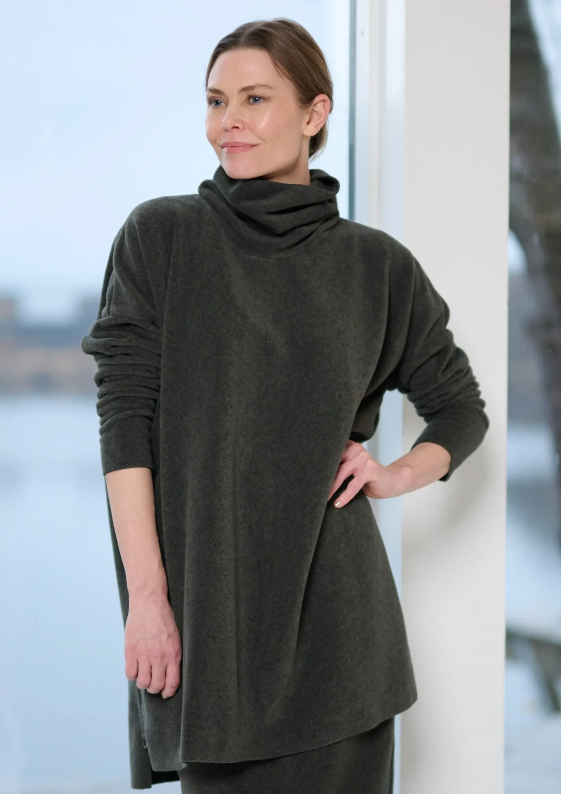 TUNIKA MED HØJ HALS | 1288|Henriette Steffensen Copenhagen Best Sale